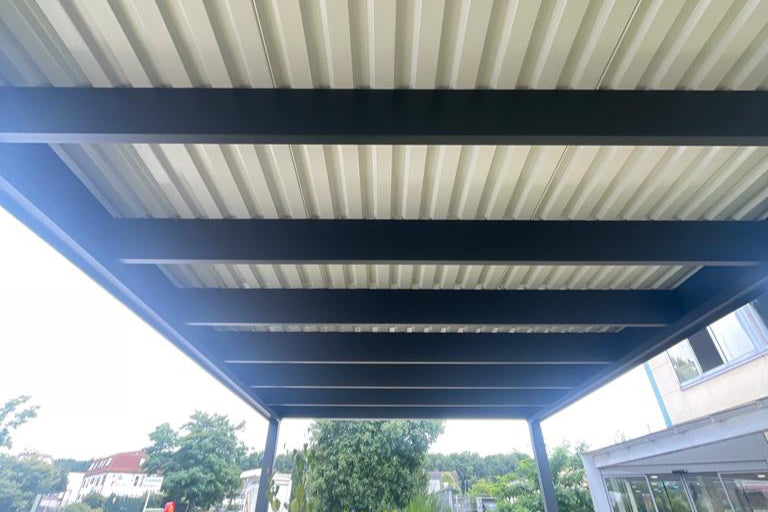 Carport Flachdach