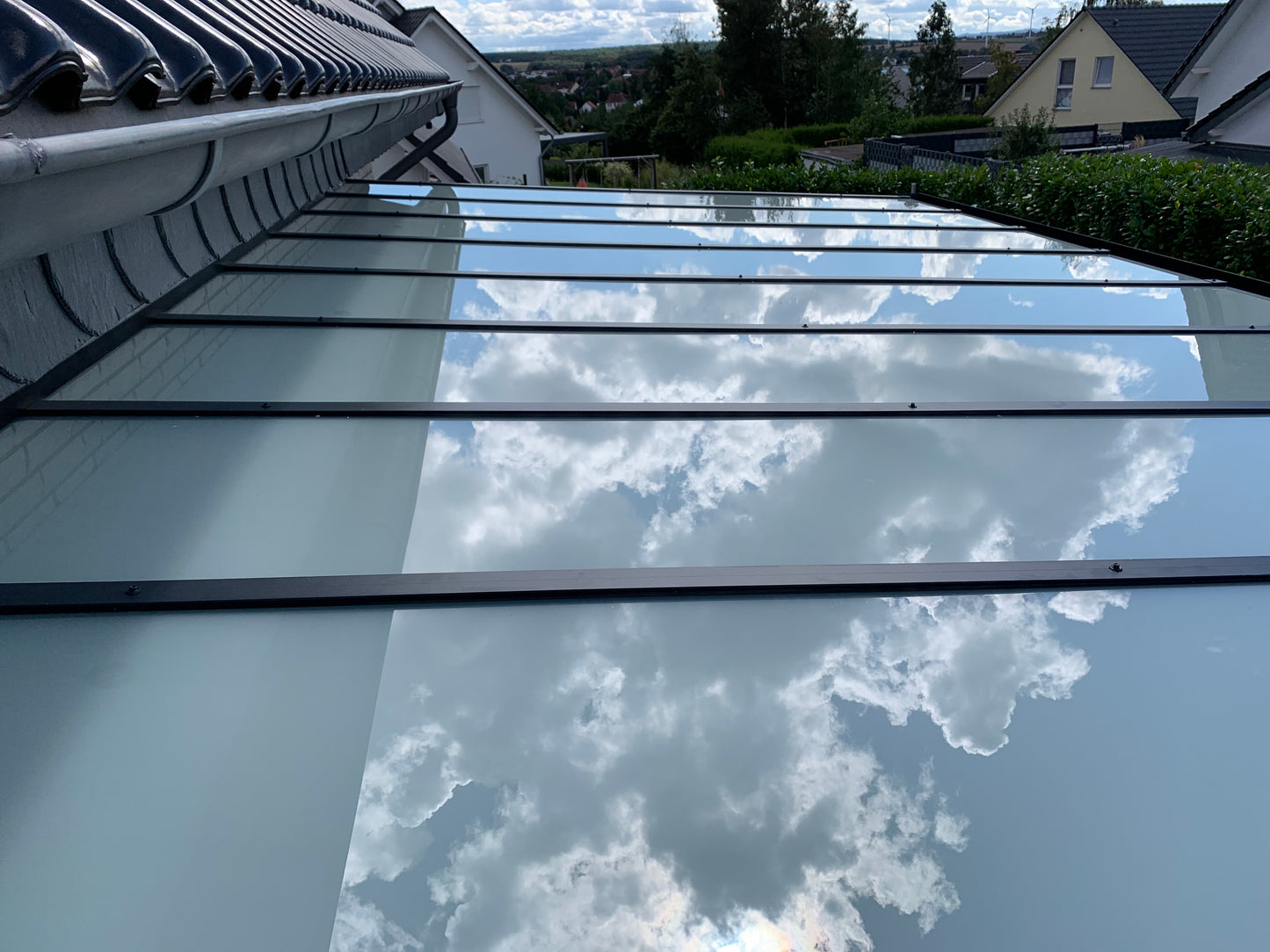 Pultdach Premiumline Glas
