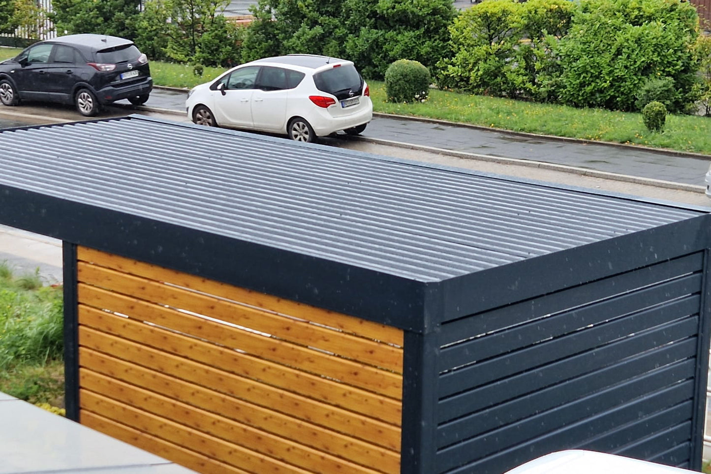 Carport Flachdach