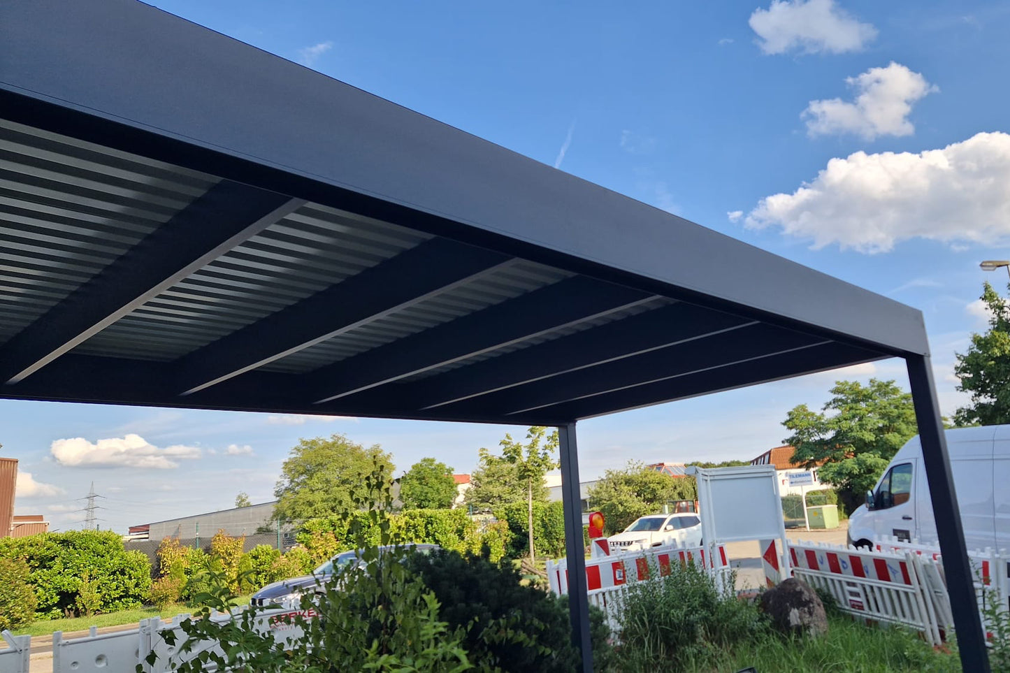 Carport Flachdach
