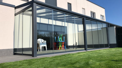 Pultdach Premiumline Glas