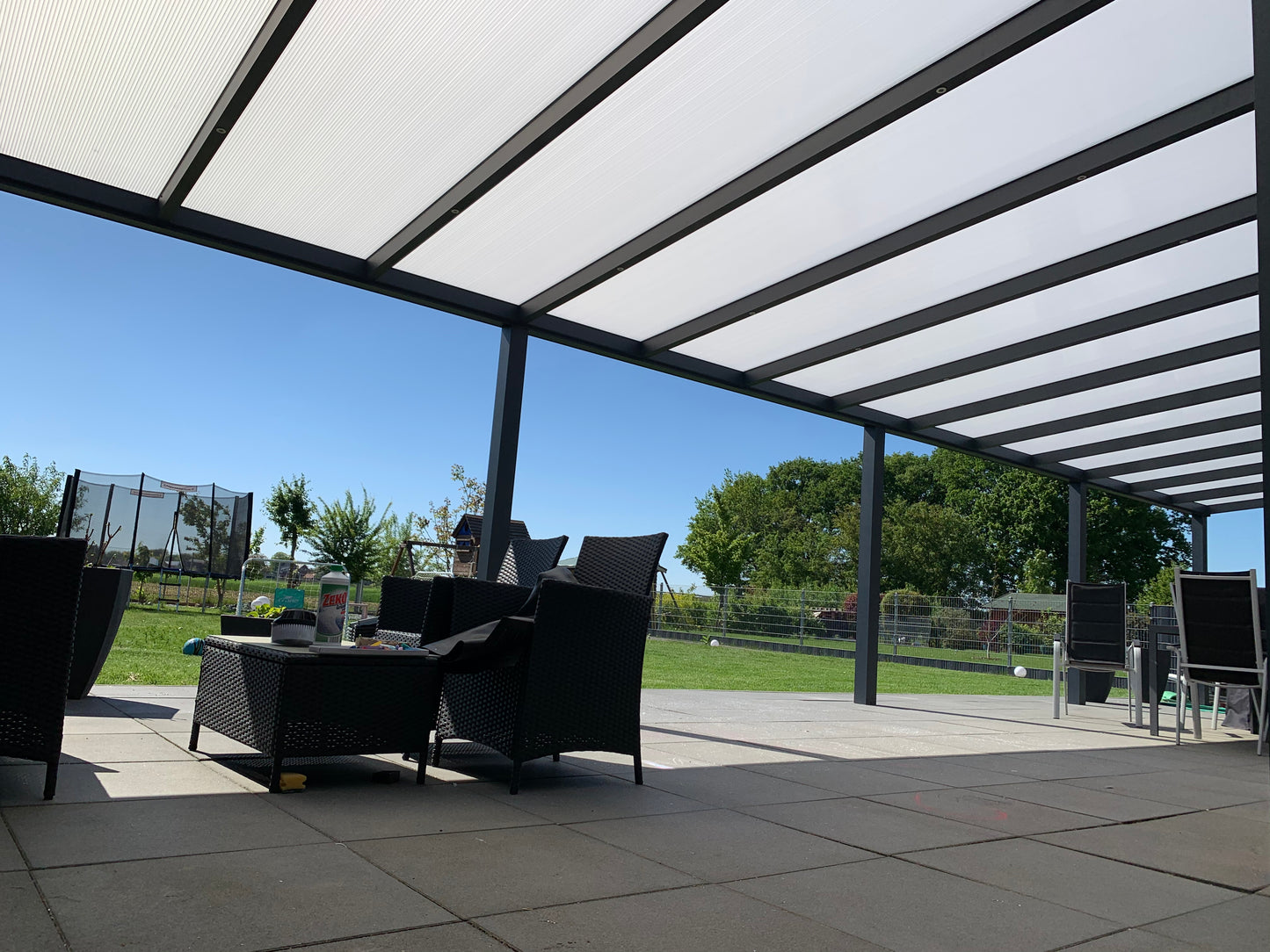 Pultdach Premiumline Polycarbonat
